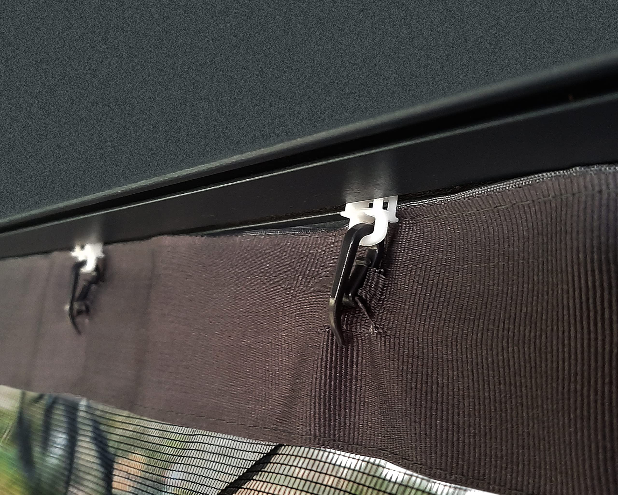 Palram - Canopia 12 Ft. x 20 Ft. Netting Set for Dallas 12x20 Gazebo, Screens to Provide a Bug-Free Outdoor Space with Unblocked Views & Airflow, Easy DIY Installation, Washable - 4 Pc. (NETTING ONLY) - Image 4