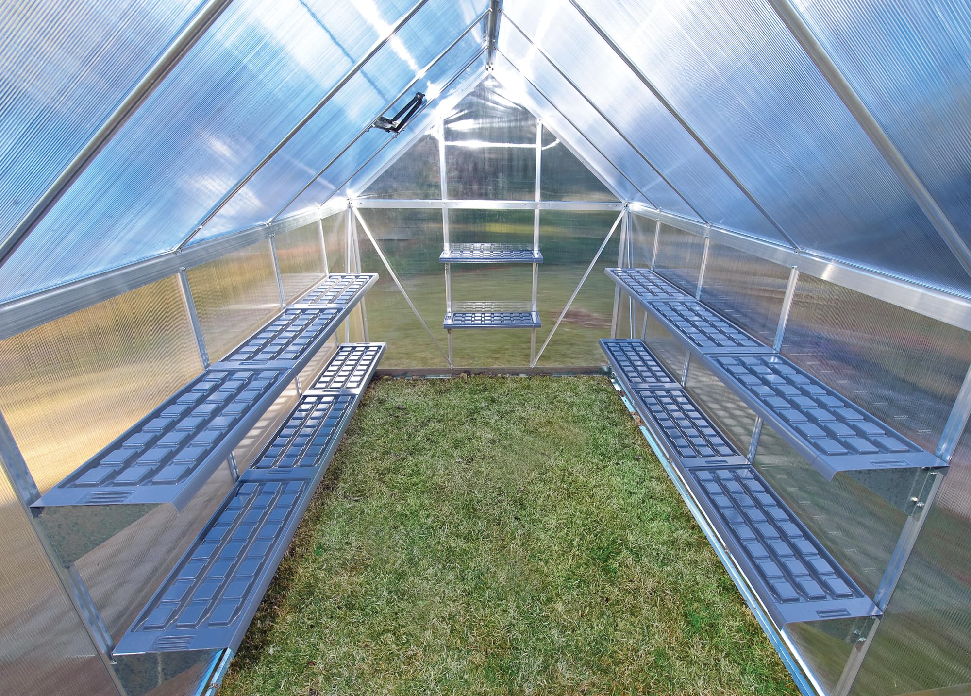 Palram - Canopia Greenhouse Shelf for Canopia Greenhouses,Black - Image 8
