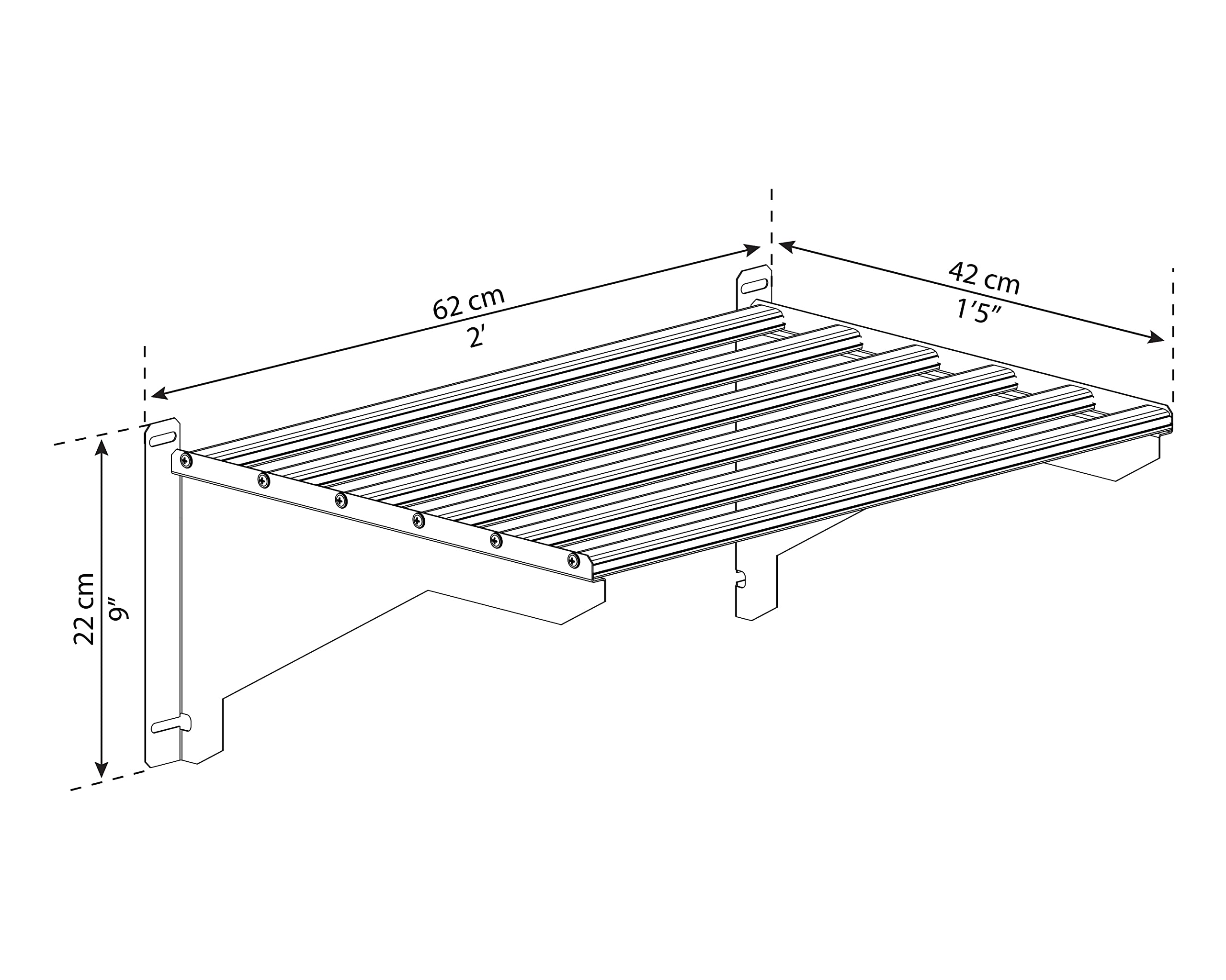 Palram - Canopia Heavy Duty Greenhouse Shelf Bundle (4 piece) - Image 3