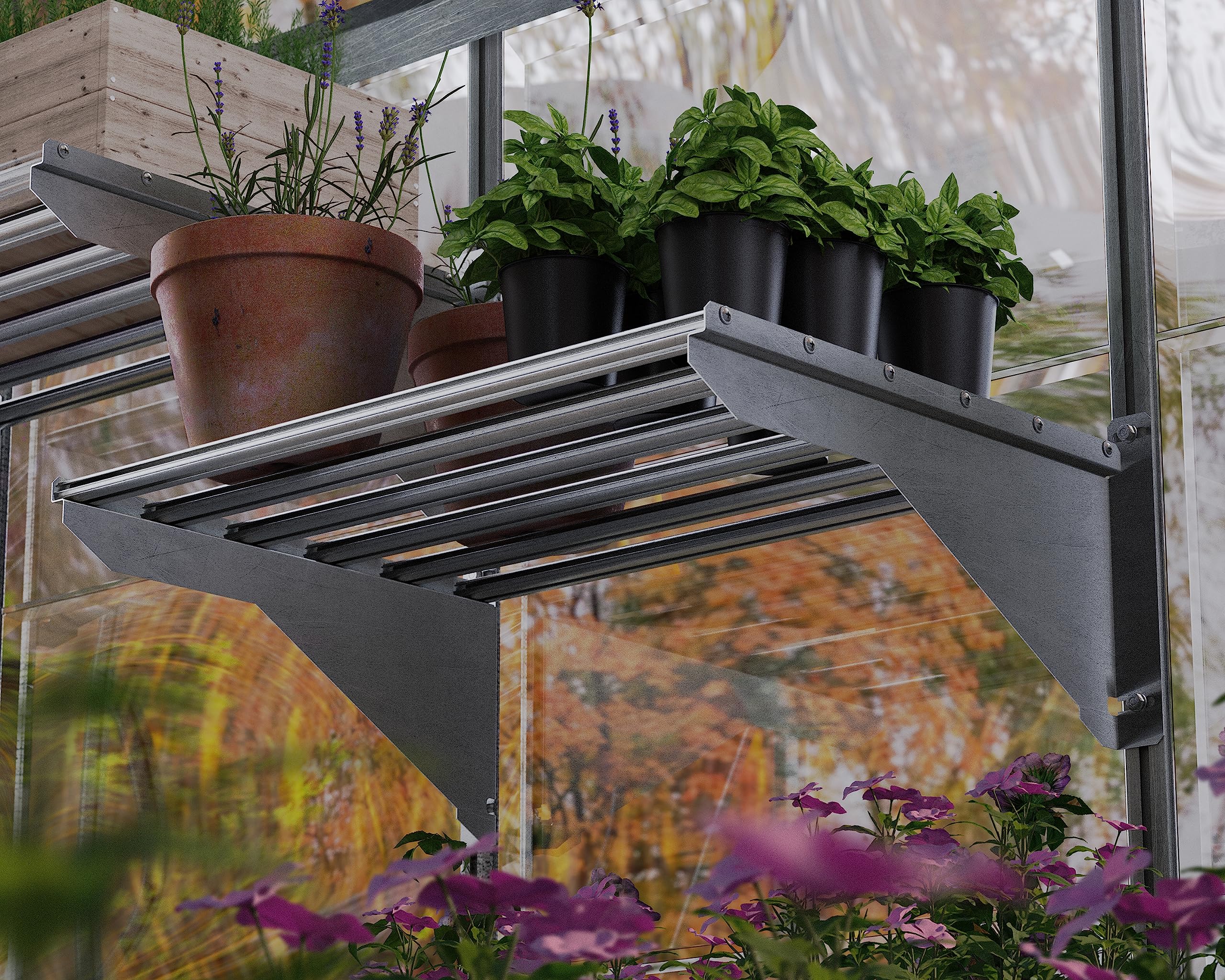 Palram - Canopia Heavy Duty Shelf for The Canopia Greenhouses - Image 5